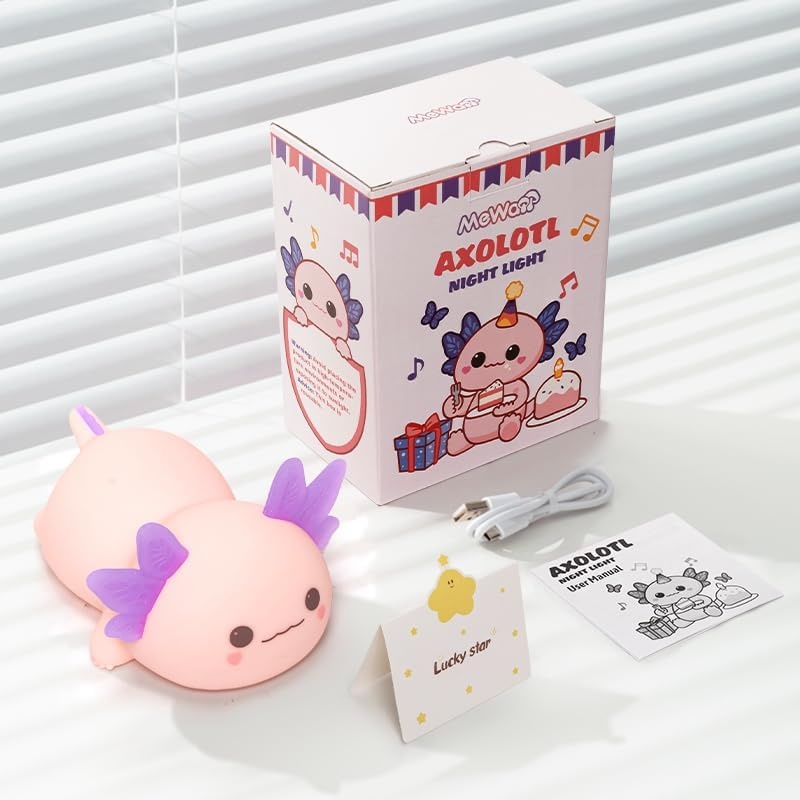 image:imageMewaii Huggwaii Squishy Dinosaur Night Light for Kids BPAFreePink