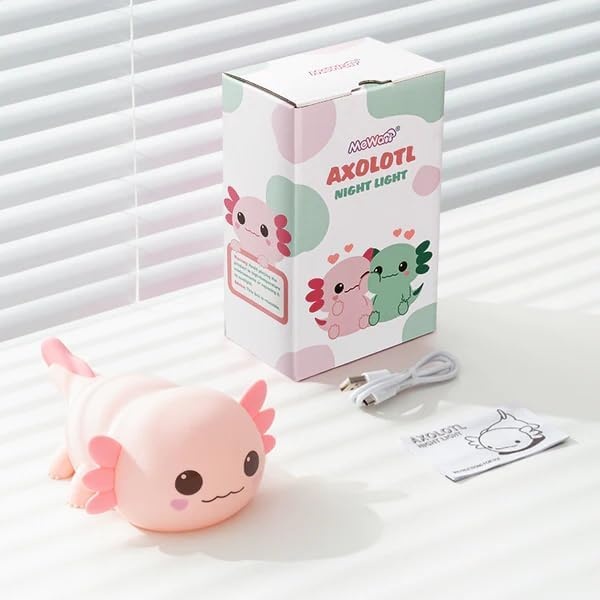image:imageMewaii Huggwaii Squishy Dinosaur Night Light for Kids BPAFreePink1