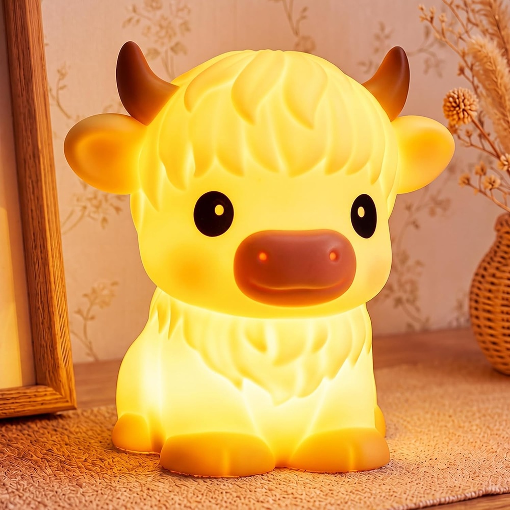 image:imageMewaii Huggwaii Squishy Dinosaur Night Light for Kids BPAFreeBrown