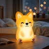 image:imageMewaii Huggwaii Squishy Dinosaur Night Light for Kids BPAFreeyellow and white